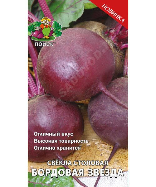 Свекла Бордовая звезда семена 