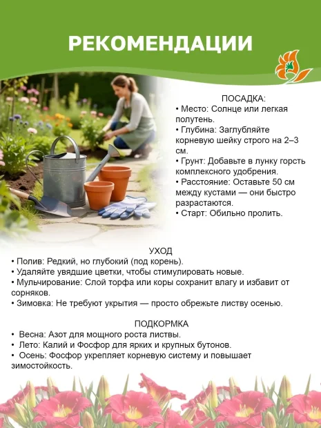 Лилейник Матрешка